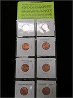 (8) 2009 LINCOLN CENT COLLECTION