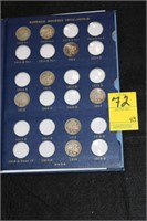 (43) Buffalo Nickels In Book