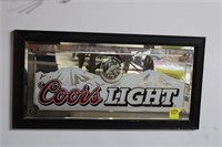 Coors Light Mirror Sign