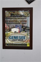 Genesse Light Beer Mirror Sign
