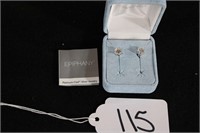 Silver Earring With CZ