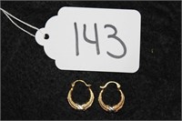 10K Hoop Earring