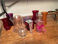 Assorted Vase Lot