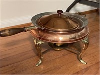 Copper Caffing dish - No inside dish