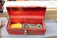 Toolbox with contents