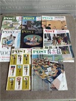 8 issues 1960 saturday evening post