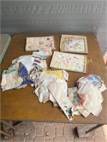 Vintage womens handkerchiefs