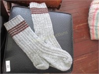 Handmade vintage socks