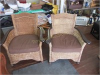 Pier One pair of chairs