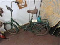 Antique folding war-time bike