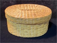 COVERED SWEET GRASS BASKET