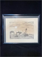 WALLER KALKMAN - WESTERN HEAD NS PRINT