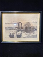 WALLER KALKMAN - BLUE ROCKS NS PRINT