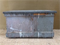 Large Wooden Carpenter's Tool Chest