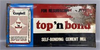 Vintage Campbell Top ‘n Bond Metal Sign