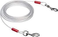 Basics Tie-Out Cable for Dogs up to 90lbs, 25'