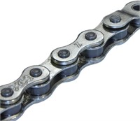 KMC 1-Speed Bicycle Chain, Silver, Z610HX