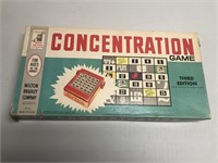 “Concentration” Board Game