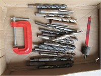 drill bits & c clamp