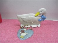 Duck Spoon Holder & Heart Duck Decor Mini