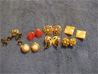 7 Pairs of Clip on Earrings