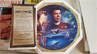 STAR TREK COLLECTOR PLATE - THE MOVIES