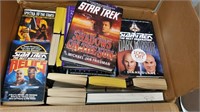 BOX OF STAR TREK  BOOKS