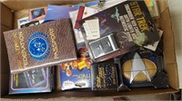FLAT OF MISC SMALL STAR TREK COLLECTIBLES
