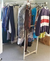 MISC CLOTHES ON RACK