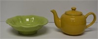 Old Amsterdam Teapot & McCoy Bowl