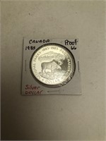 1985 Canadian Dollar Proof