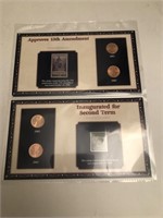 2001-2004 Lincoln Pennies & Stamps