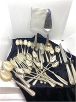 Towle's Deep Tempered Sterling Serving Set