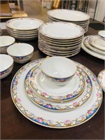 Set of 46 pieces Koenigszelt porcelain Germany