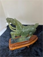 Bowenite Carved Horse Statue