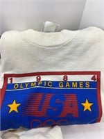Olympic LA T-shirt Levis Olympics USA 1984,size M