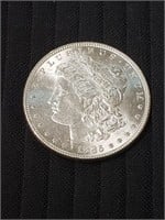USA Silver Morgan Dollar 1885 AUNC
