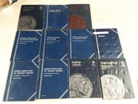 USA Coins Books Lot of 11 No coins