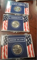 USA Commemorative  Gallery 3 Mint Quarters