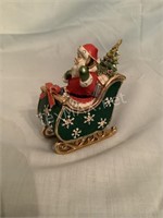 Santa Trinket Box