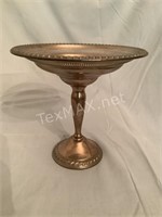 Rogers Sterling Pedestal Candy Dish
