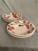 (5) Maxam Hand Painted Bowls