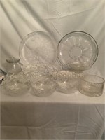 Pressed Glass and Leaded Crystal Serving