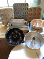 Collection of 13 Baking Pans