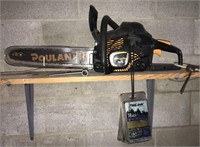 Poulan 18" bar chainsaw, chainsaw chains