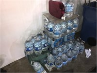 40+ gallons of bottled water