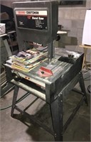 Sears 12" band saw with stand, woodworking magazis