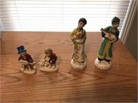 Occupied Japan figurines (4)