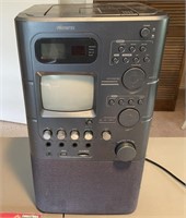 Memorex karaoke machine with CDs