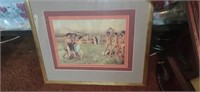 The Young Spartans Edward Degas Framed Print 23"